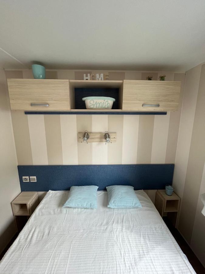 Mobil-Home Climatise Avec Piscine Aureilhan Kültér fotó